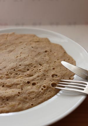 レンジでそば粉クレープ★低ＦＯＤＭＡＰ-レシピのメイン写真