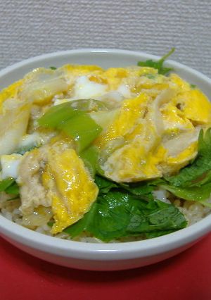 レンジでたまご丼 新生活応援♪-レシピのメイン写真