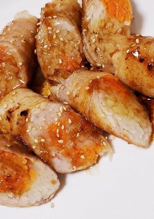 人参とじゃがいもの豚肉巻き-レシピのメイン写真
