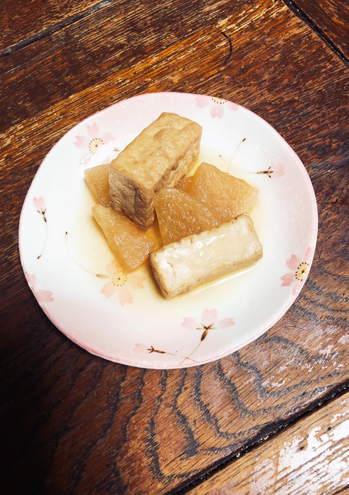 簡単・春大根と厚揚げの煮物-レシピのメイン写真