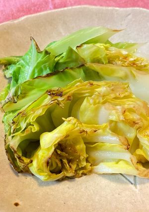 春キャベツのバターぽん酢焼き-レシピのメイン写真