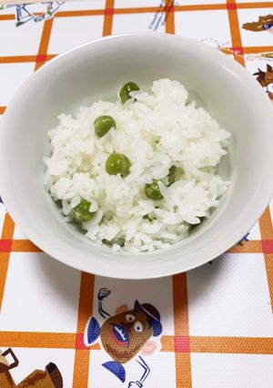 こどもと食べる！春香る❀豆ごはん-レシピのメイン写真