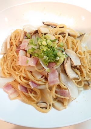 レンジだけで簡単！！！和風パスタ-レシピのメイン写真