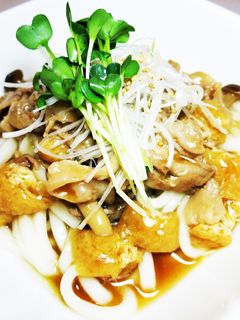 ♡豚の和風あんかけうどん♡-レシピのメイン写真