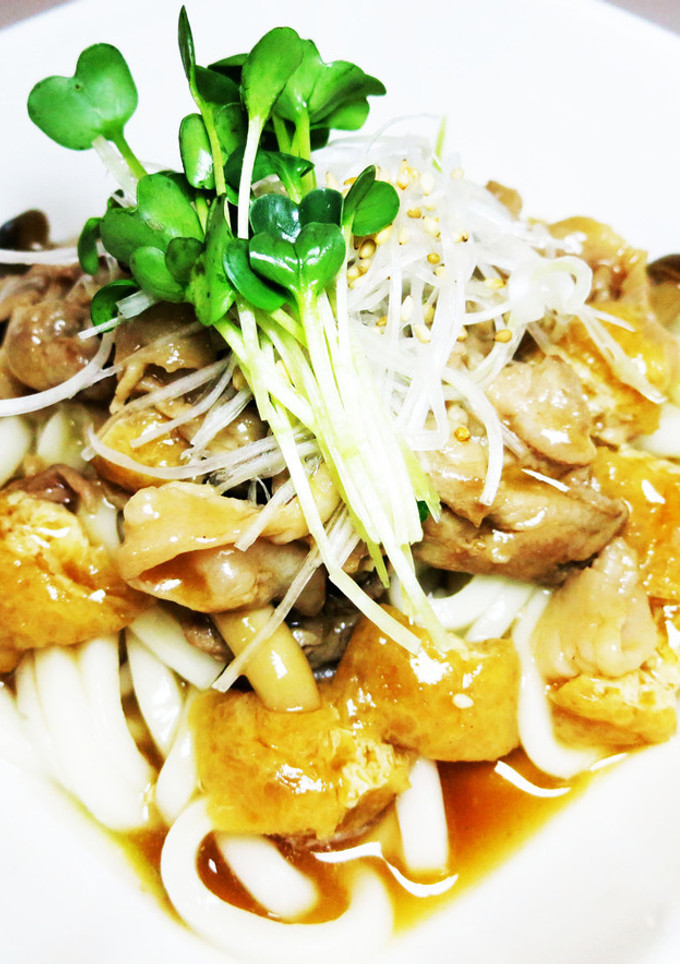 ♡豚の和風あんかけうどん♡-レシピのメイン写真