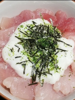 簡単満足とろろん♪山かけ丼!-レシピのメイン写真