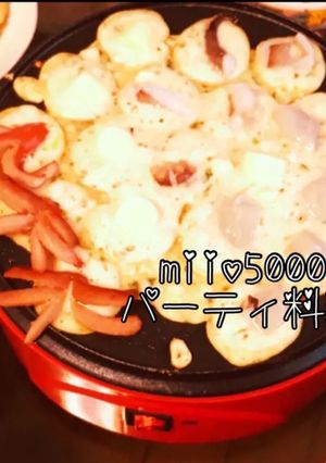 たこ焼き パーティ料理 ウインナ タコパ-レシピのメイン写真