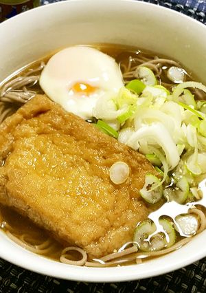 お家で簡単♪「きつね蕎麦」-レシピのメイン写真