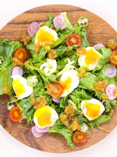 旬のお野菜に青パパイアドレッシングかけ!-レシピのメイン写真