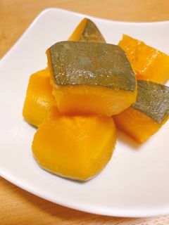 ストウブで作るカボチャの煮物-レシピのメイン写真