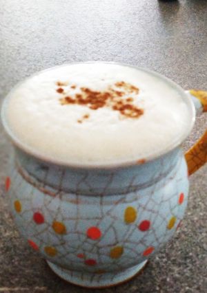 豆乳で!ふわモコ泡のチャイラテ-レシピのメイン写真