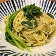 ほうれん草とパルメザンチーズのスパゲティ