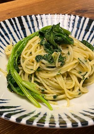 ほうれん草とパルメザンチーズのスパゲティ-レシピのメイン写真
