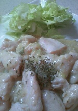 鶏むね肉のネギ塩ダレ-レシピのメイン写真