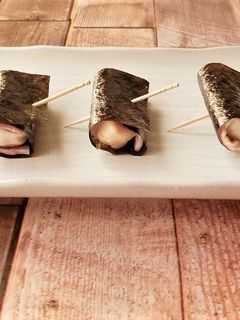 はんぺんとチーズのベーコン海苔巻き-レシピのメイン写真