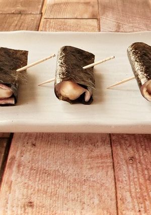 はんぺんとチーズのベーコン海苔巻き-レシピのメイン写真