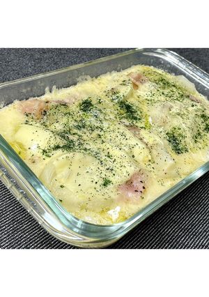 新玉ねぎとベーコンのクリーム煮★動画あり-レシピのメイン写真
