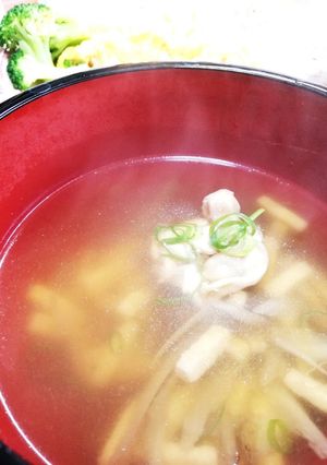 高野豆腐のお吸い物-レシピのメイン写真