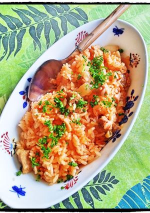 昼ごはん！大人チキンライス-レシピのメイン写真