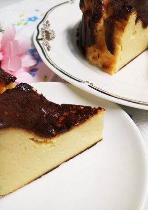 簡単～バスクチーズケーキ-レシピのメイン写真