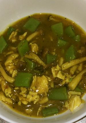 鶏ささみと南瓜マッシュの中華風煮物-レシピのメイン写真