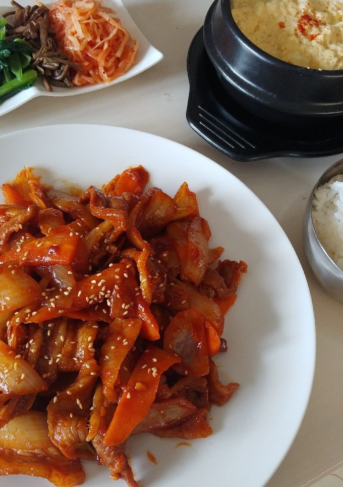 제육볶음 豚肉の甘辛炒め-レシピのメイン写真