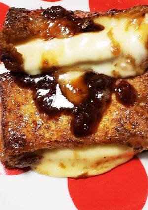 厚揚げ(絹あげ)のチーズ入バター醤油焼き-レシピのメイン写真