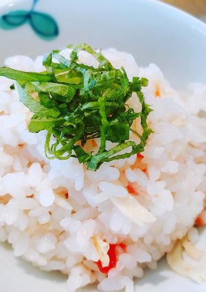 梅生姜ごはん-レシピのメイン写真