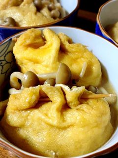 簡単キャベツと玉子の巾着煮-レシピのメイン写真