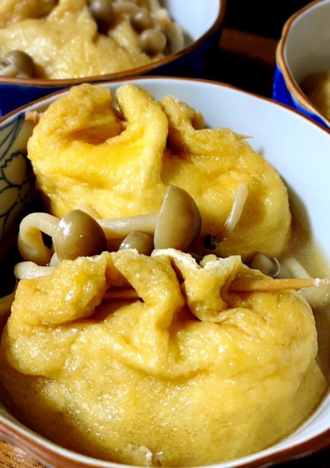 簡単キャベツと玉子の巾着煮-レシピのメイン写真