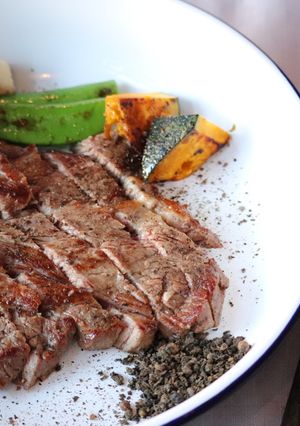 牛肉の赤身ステーキ-レシピのメイン写真