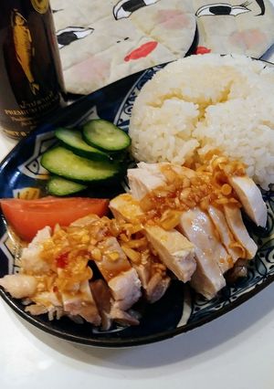 簡単現地レシピ♥️本格カオマンガイ♥️-レシピのメイン写真