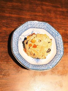ドライフルーツ胡麻丸パン-レシピのメイン写真