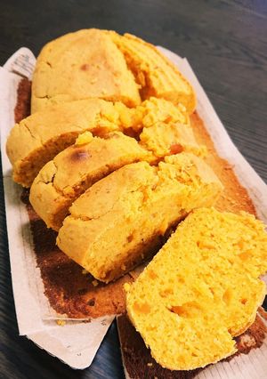 かぼちゃの煮物アレンジ☆パウンドケーキ-レシピのメイン写真