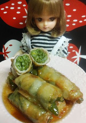 リカちゃん♡いんげんの肉巻き甘辛たれ-レシピのメイン写真