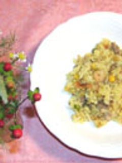 食欲増進 カレーピラフ-レシピのメイン写真