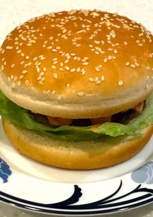 腎臓内科医考案減塩醤油糀ハンバーガー-レシピのメイン写真