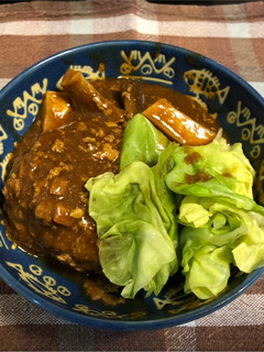 デミグラスソース煮込みハンバーグ-レシピのメイン写真