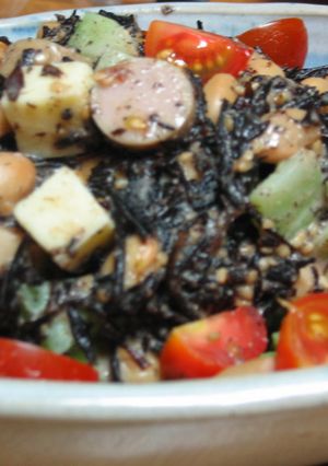 大豆とひじきのサラダ～ゴマドレッシング-レシピのメイン写真