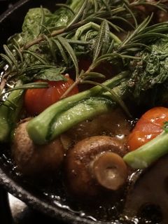 菜の花のアヒージョ-レシピのメイン写真