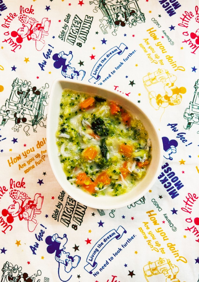 離乳食✩.*˚しらすと野菜の和風クリーム-レシピのメイン写真