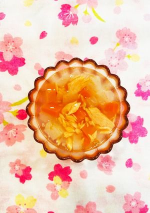 離乳食✩.*˚鮭入にんじんと白菜のスープ-レシピのメイン写真