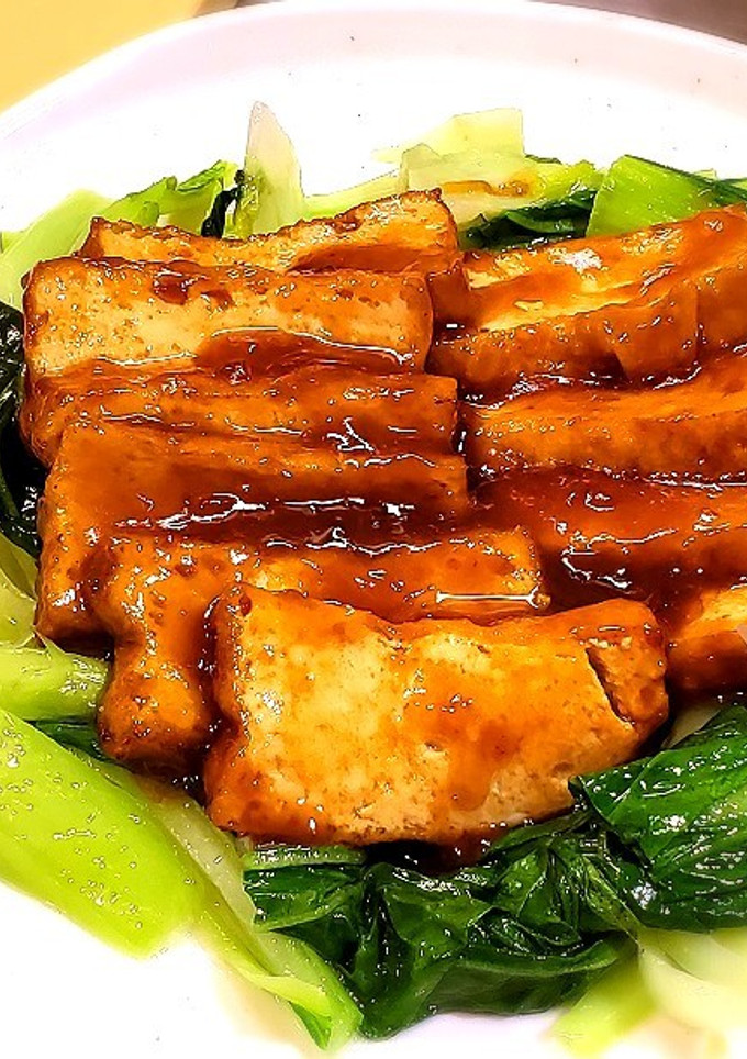 定番おかず！青梗菜と厚揚げの中華風煮-レシピのメイン写真