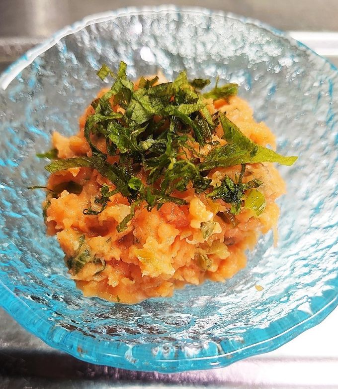 ネギトロ風サーモン by MMa☆ 【クックパッド】 簡単おいしいみんなの