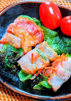 レタスのベーコン巻き-レシピのメイン写真