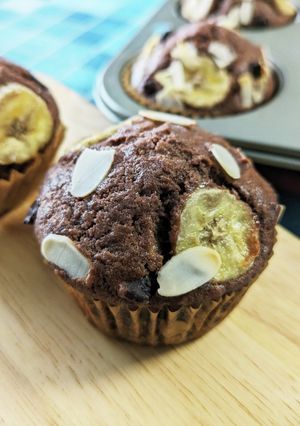 米粉のチョコバナナマフィン-レシピのメイン写真