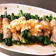 A picture of レンジでチン♩ネギの豚肉巻き.