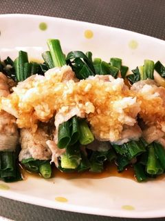 レンジでチン♩ネギの豚肉巻き-レシピのメイン写真