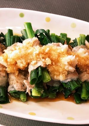 レンジでチン♩ネギの豚肉巻き-レシピのメイン写真