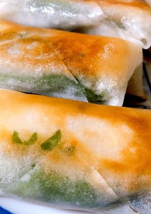 シソ！たらこ！もちチーズ春巻き-レシピのメイン写真